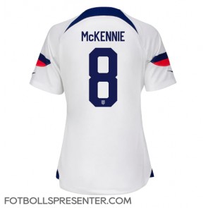 Förenta staterna Weston McKennie #8 Hemma Matchtröja Dam VM 2022 Kortärmad